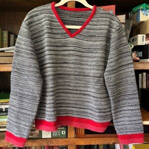Boxy Striped Sweater